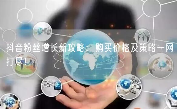 抖音粉丝增长新攻略：购买价格及策略一网打尽！