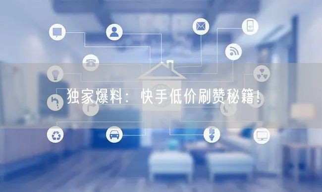 独家爆料：快手低价刷赞秘籍！