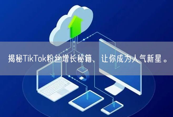 揭秘TikTok粉丝增长秘籍，让你成为人气新星。