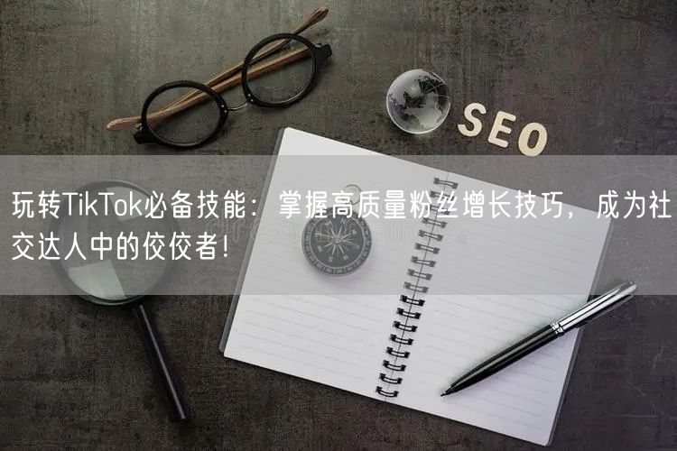 玩转TikTok必备技能：掌握高质量粉丝增长技巧，成为社交达人中的佼佼者！