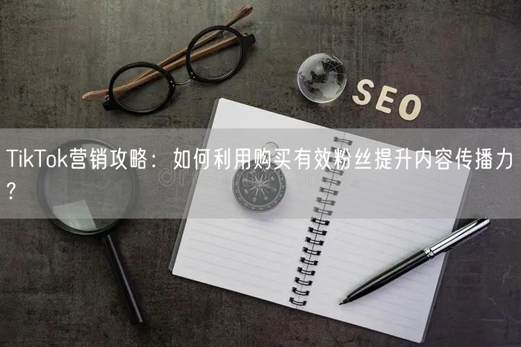 TikTok营销攻略：如何利用购买有效粉丝提升内容传播力?