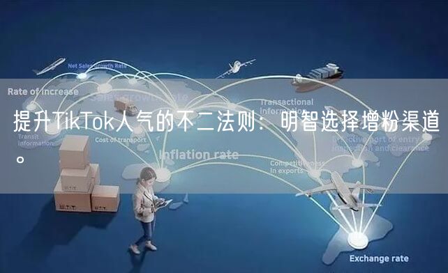 提升TikTok人气的不二法则：明智选择增粉渠道。