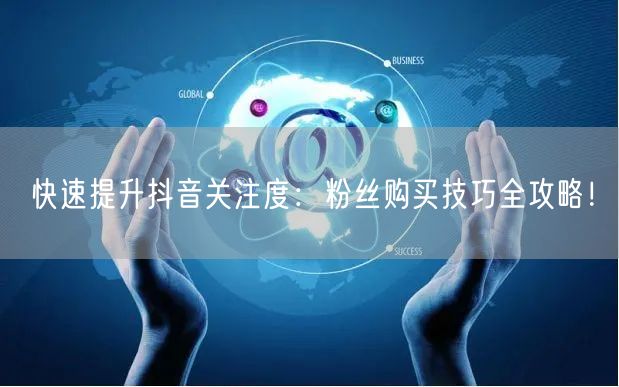 快速提升抖音关注度：粉丝购买技巧全攻略！